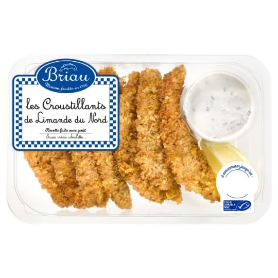 Poisson préparé les croustillants de limande MSC MAISON BRIAU