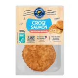 Croq' Saumon aux Epinards ASSIETTE BLEUE
