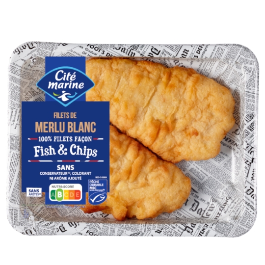 Filets de Merlu Fish & Chips