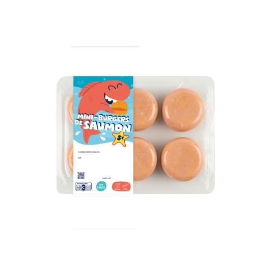 Mini Burgers de Saumon Kids
