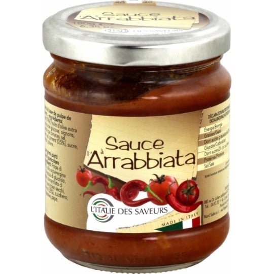 Sauce Arrabbiata L'ITALIE DES SAVEURS