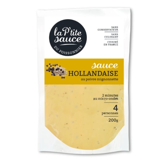 Sauce hollandaise LA P'TITE SAUCE DU POISSONNIER