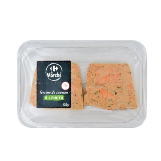 Terrine saumon à l'aneth CARREFOUR LE MARCHE