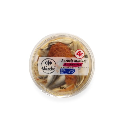 Filet anchois à l'Orientale CARREFOUR LE MARCHE