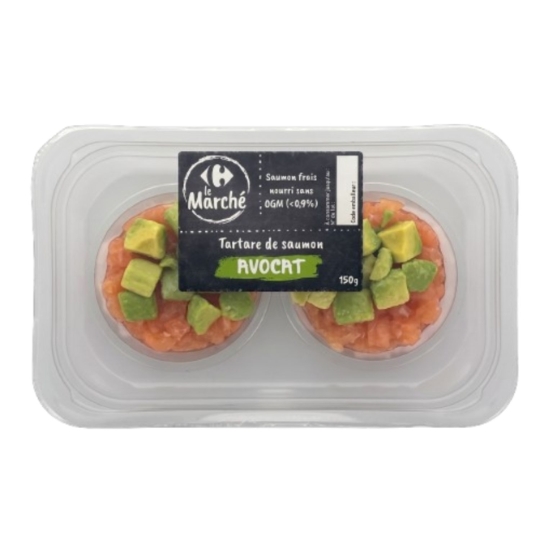 Tartare Saumon Avocat CARREFOUR LE MARCHE
