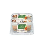 Verrines Truite fromage frais et légumes croquants GUYADER