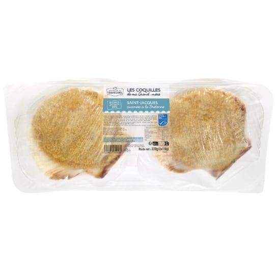 Coquilles St-Jacques Cuisinées à la Bretonne MSC