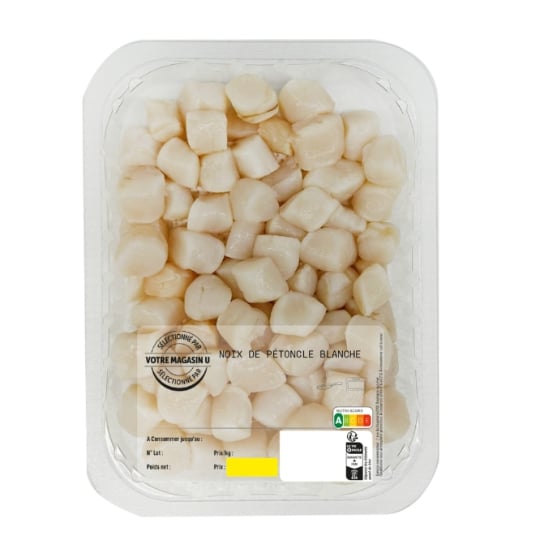 Noix de pétoncle blanche