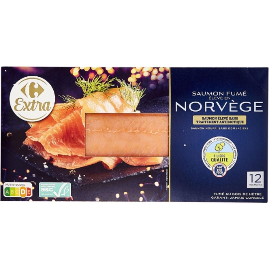 Saumon fumé CARREFOUR