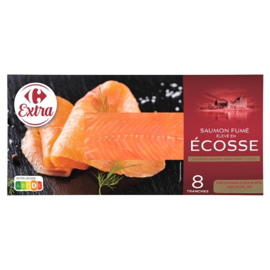 Saumon Fumé d'Ecosse CARREFOUR EXTRA