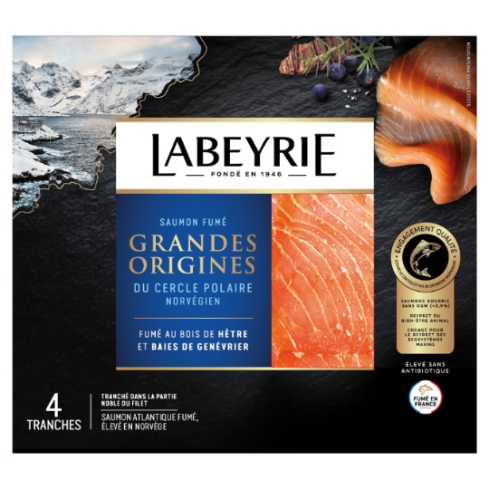 Saumon Fumé Cercle Polaire Norvégien LABEYRIE