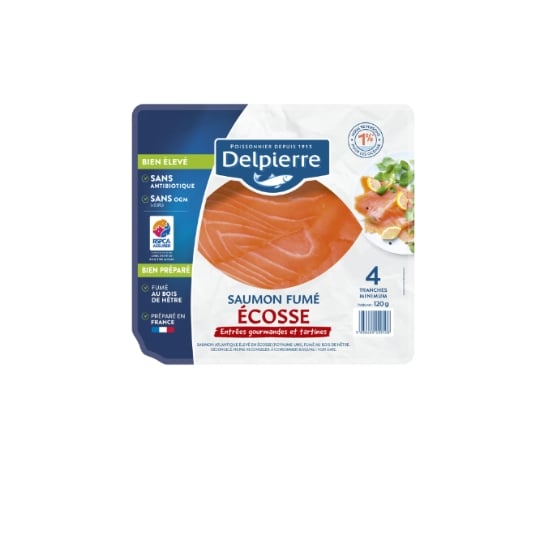 Saumon Fumé d'Ecosse DELPIERRE