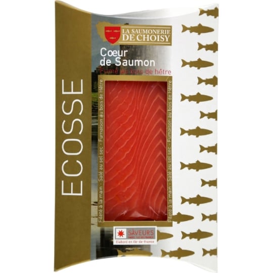 Saumon fumé au bois de hêtre LA SAUMONERIE DE CHOISY