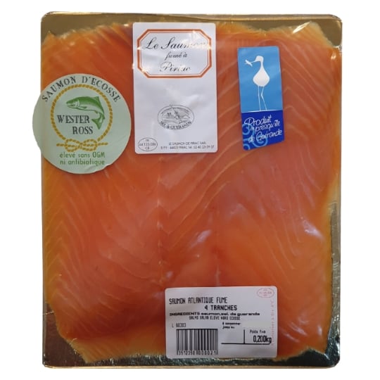 Saumon fumé Ecosse LE SAUMON DE PIRIAC
