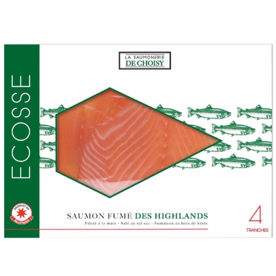 Saumon Fumé des Highlands Ecosse SAUMONERIE DE CHOISY