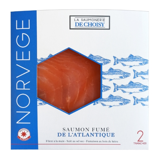 Saumon Fumé de l'Atlantique Norvège SAUMONERIE DE CHOISY