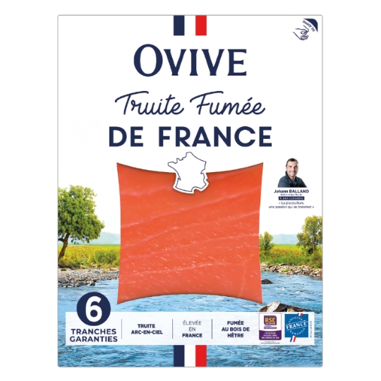 Truite Fumée de France OVIVE