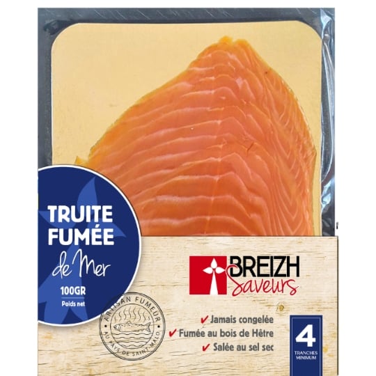 TRUITE Fumée De Mer BREIZH SAVEURS