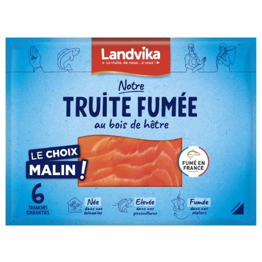 Truite Fumée Au Bois De Hêtre LANDVIKA