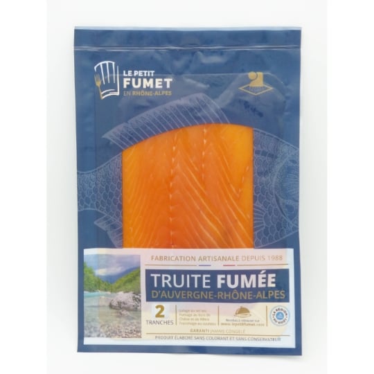 Truite Fumée d'Auvergne LE PETIT FUMET EN RHONE-ALPES