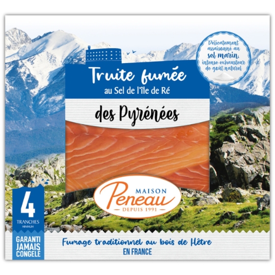 Truite fumée des Pyrénées MAISON PENEAU