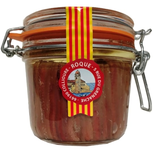 Filets d'anchois huile de tournesol ANCHOIS ROQUE