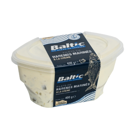 Filets de hareng à la crème s/peau BALTIC