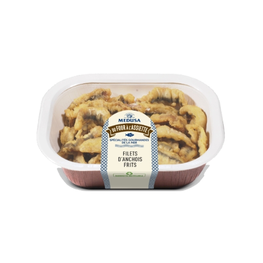 Filets d'Anchois Frits Spécialités Gourmandes de la Mer MEDUSA
