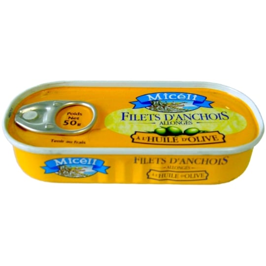 Filets d'anchois  à l huile d olive MICELI