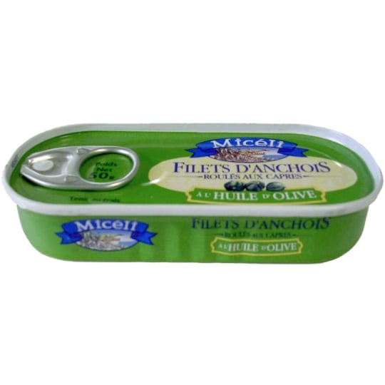 Filet d'anchois aux carpes  MICELI