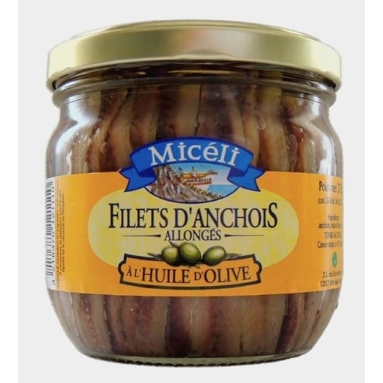 Filets d'anchois à l'huile d'olive MICELI