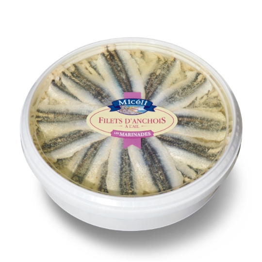 Filets d'Anchois à l'Ail Marinades MICELI