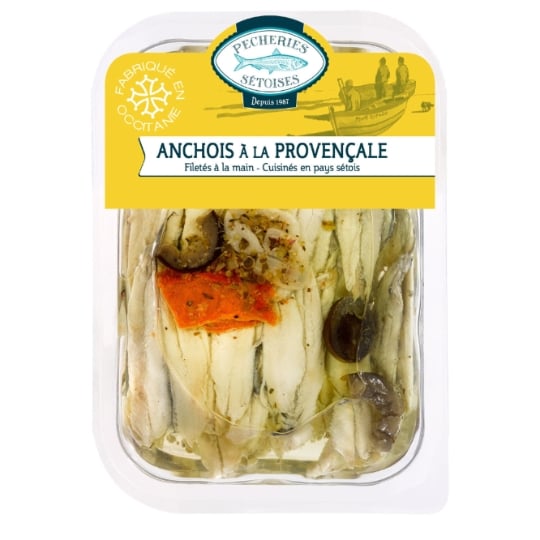 Filets d'anchois à la provençale PECHERIES SETOISES