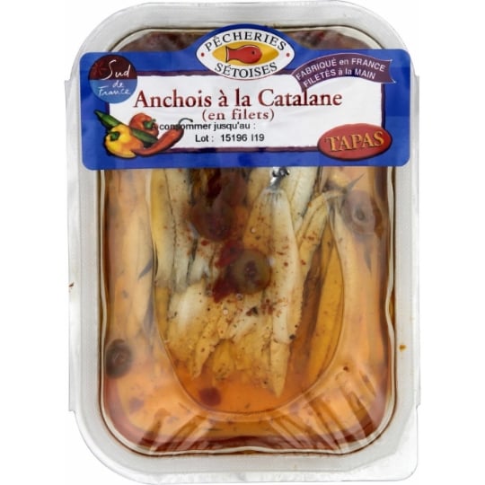 Filets d'anchois à la Catalane PECHERIES SETOISES