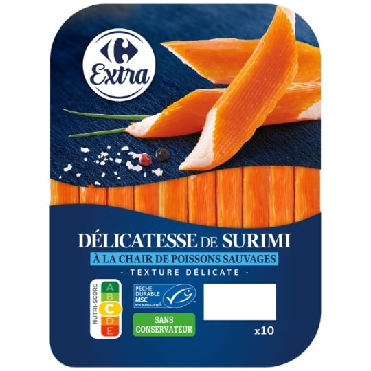 Surimi texture délicate CARREFOUR EXTRA