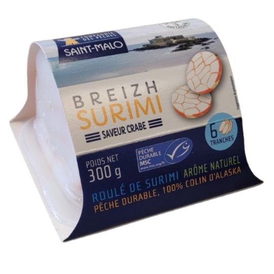 Roule de Breizh Surimi Saveur crabe COMPAGNIE DES PECHES SAINT-MALO