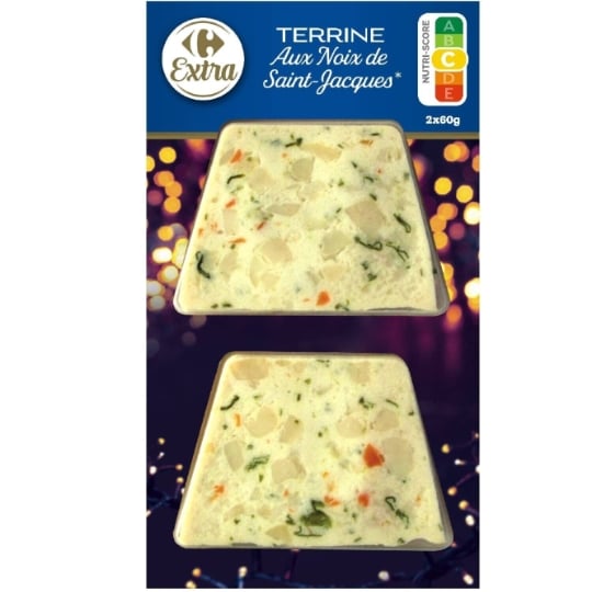 Terrine Noix de St-Jacques CARREFOUR EXTRA
