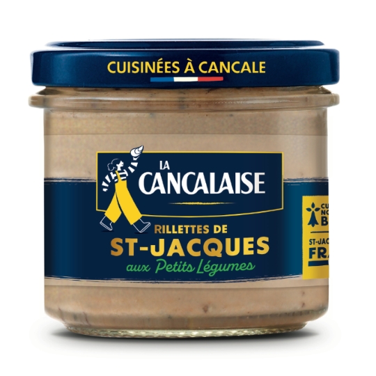 Rillette de saint jacques  LA CANCALAISE