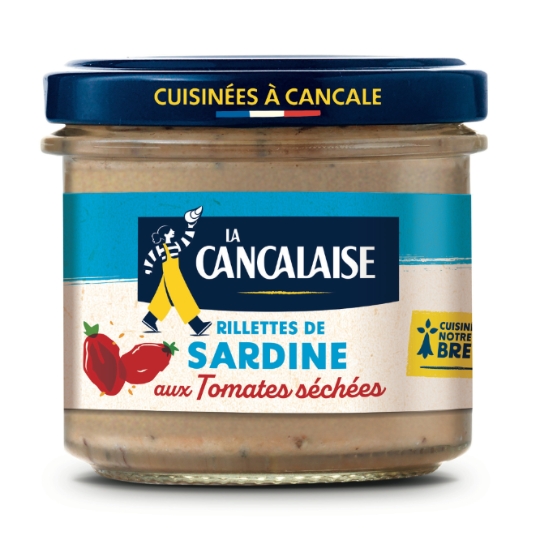 Rillettes de sardine aux tomates séchées LA CANCALAISE