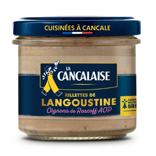 Rillettes de Langoustine à l'Oignon de Roscoff AOP LA CANCALAISE