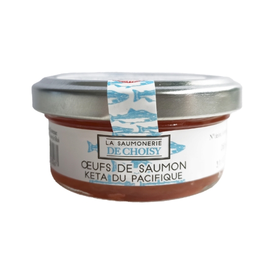 Œufs de Saumon Rose Keta du Pacifique LA SAUMONERIE DE CHOISY