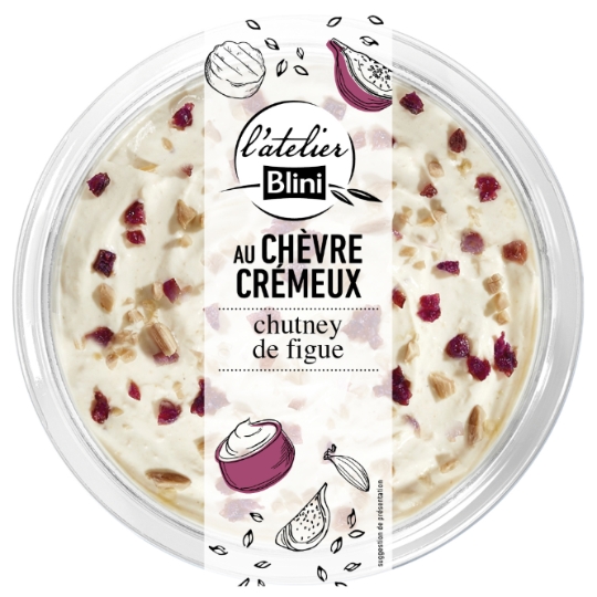 Chèvre Crémeux et chutney de figue