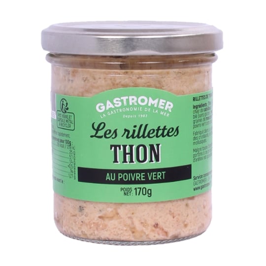 Rillettes de Thon au Poivre Vert