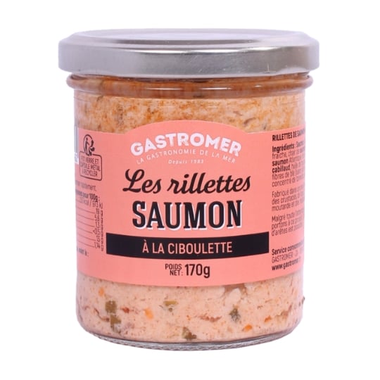 Rillettes de Saumon à la Ciboulette