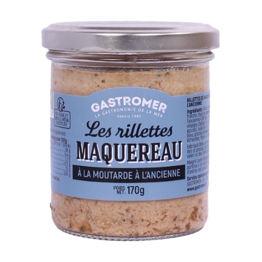 Rillettes de Maquereau à la Moutarde à l'Ancienne