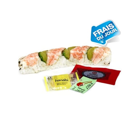 Sushi Dragon Roll crevette SUSHI DAILY