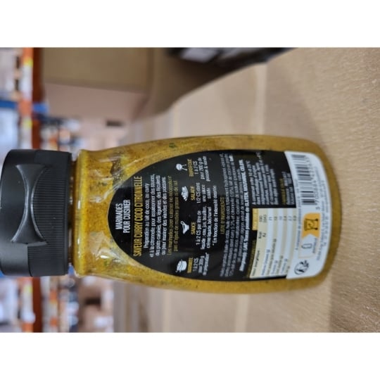 Marinade Saveur Curry Coco Citronnelle APOLLO
