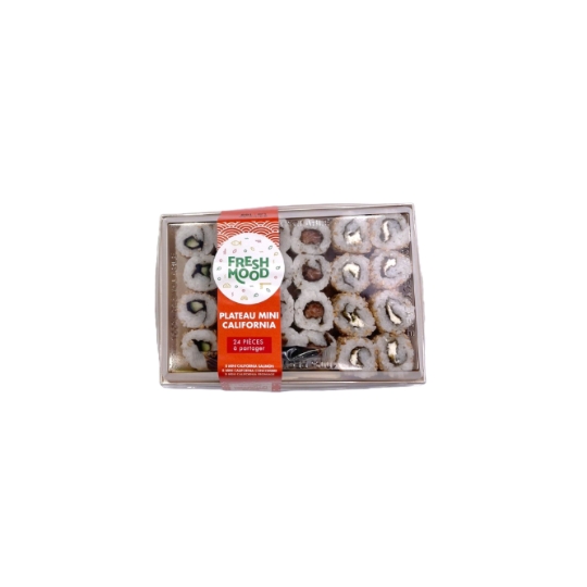Sushi Mini California (Saumon, Concombre, Fromage) FRESHMOOD