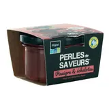 Préparation pasteurisé  à base de vinaigre de vin rouge échalottes PERLES DE SAVEURS