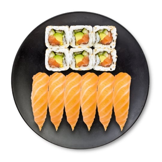 Box saumon SUSHI MARKET